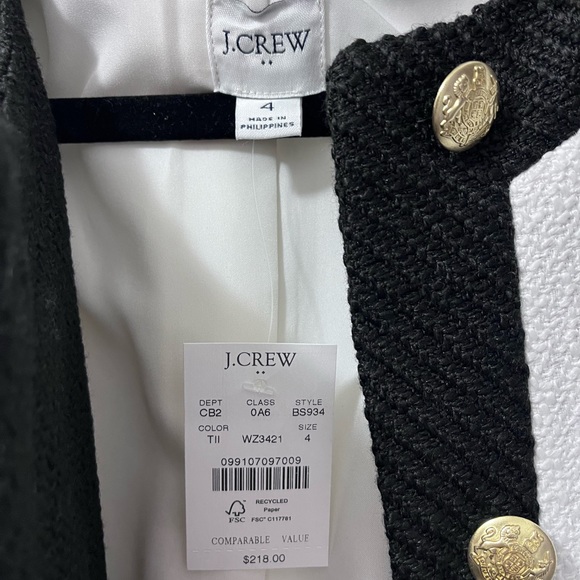 J.Crew cropped lady jacket - Picture 2 of 5